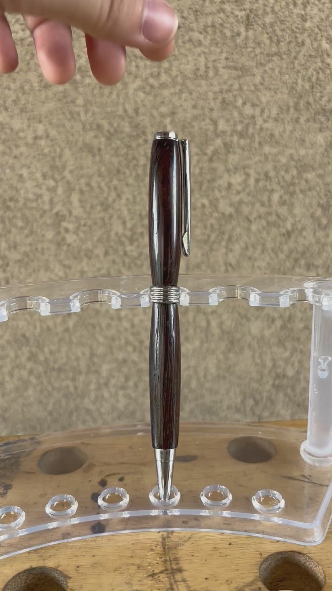 Hand made Ebony Wooden Pen