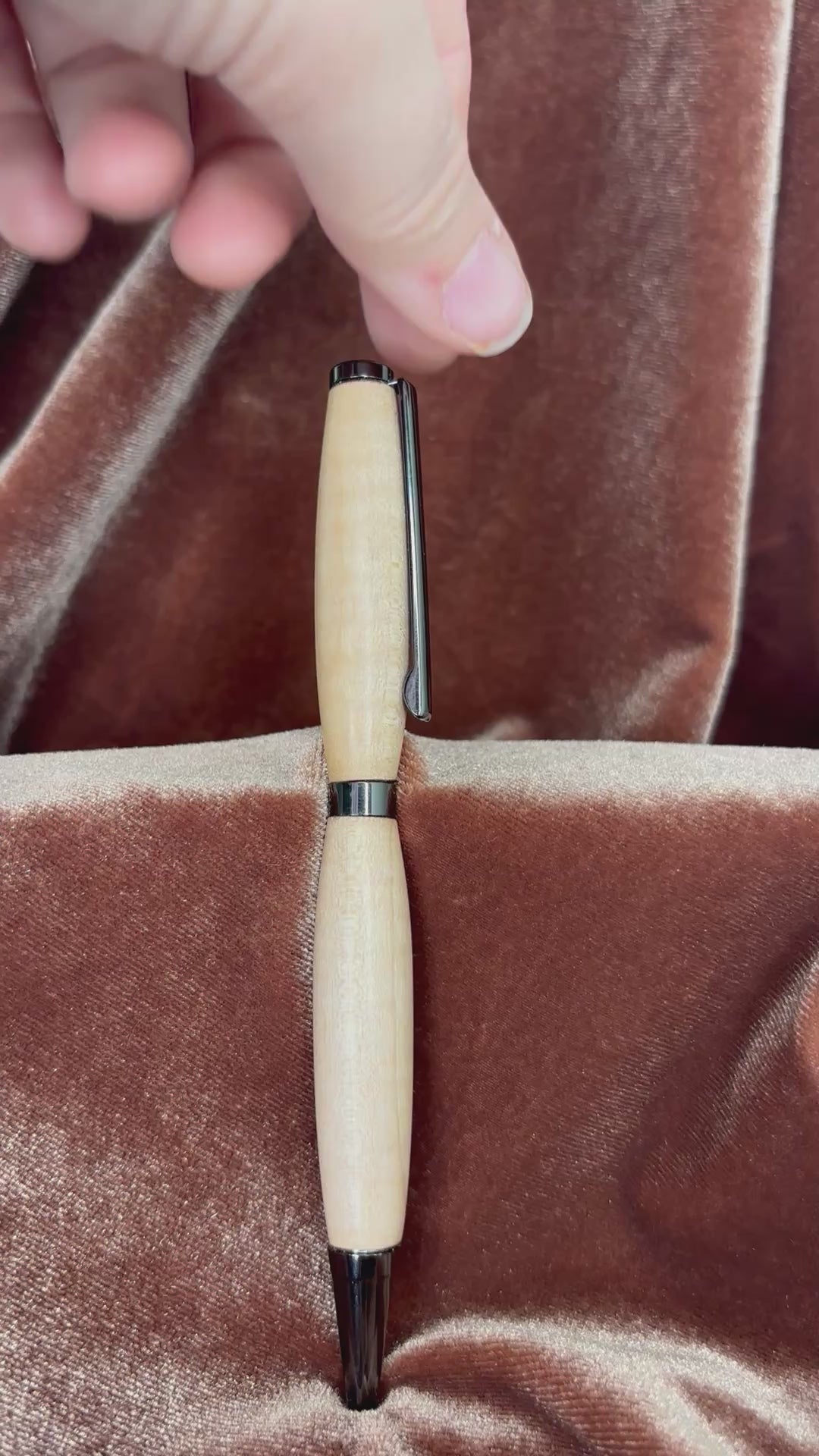 Curley Maple pen