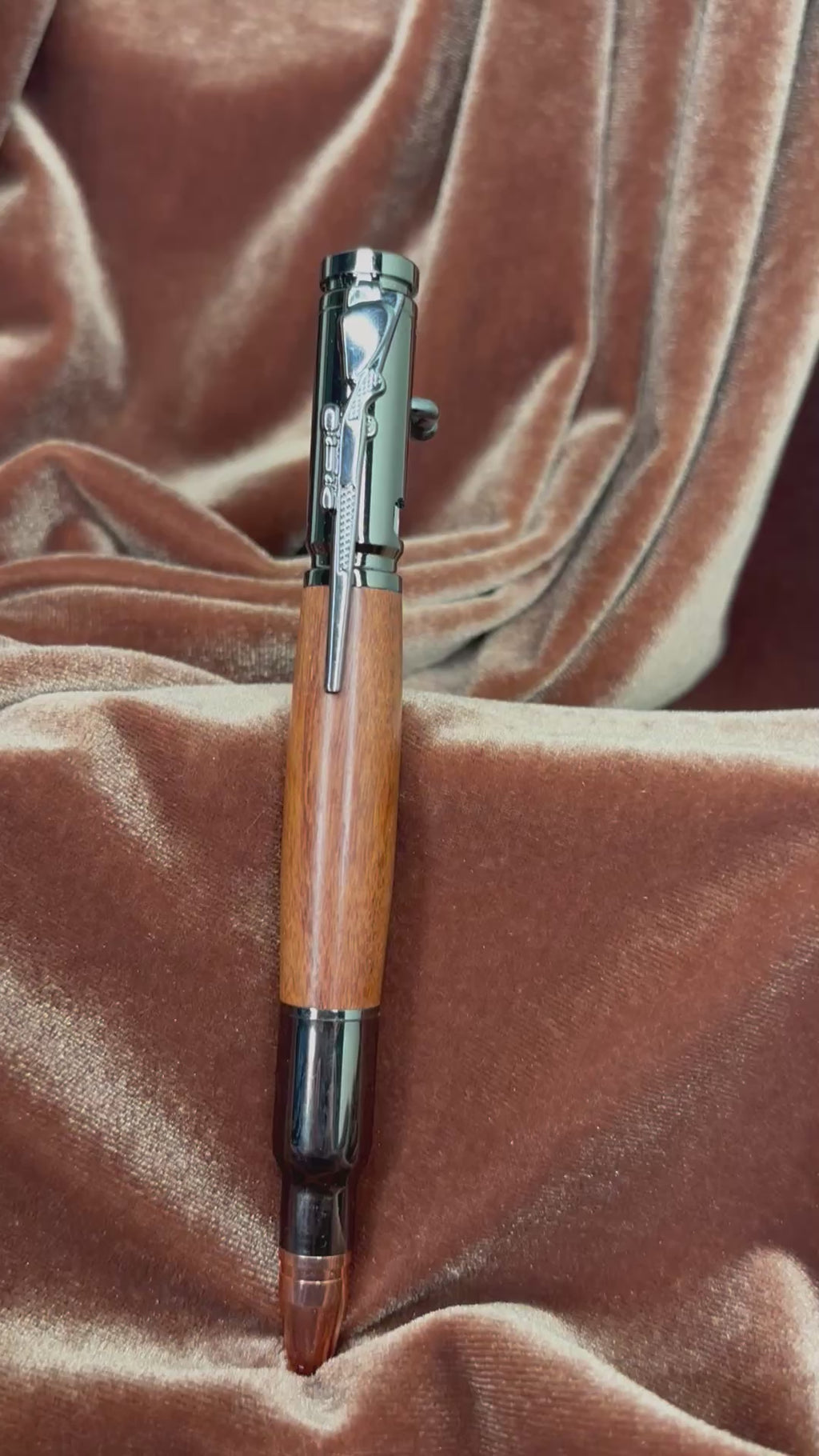 Bolt Action Wood Pen